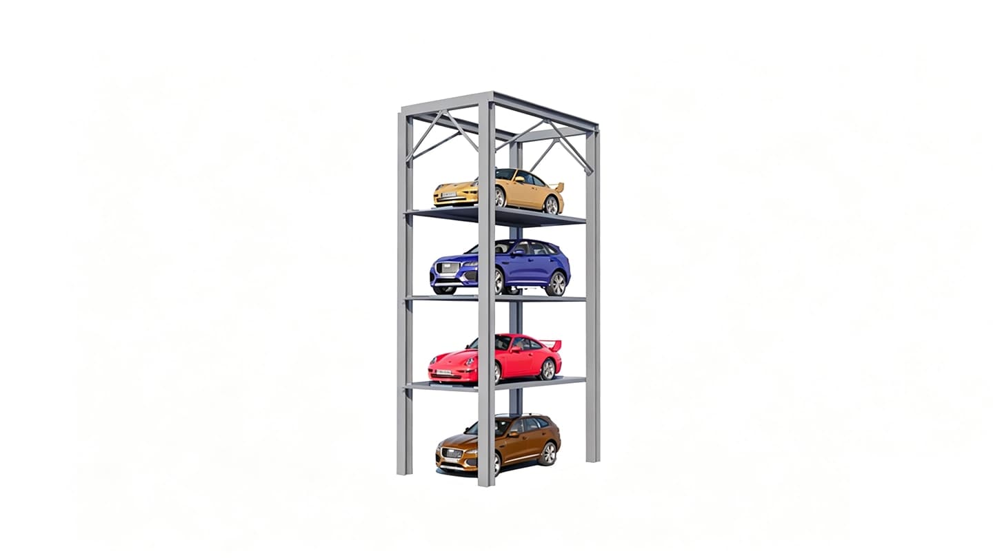 Regular Quad Stacker Parking from CoPARK