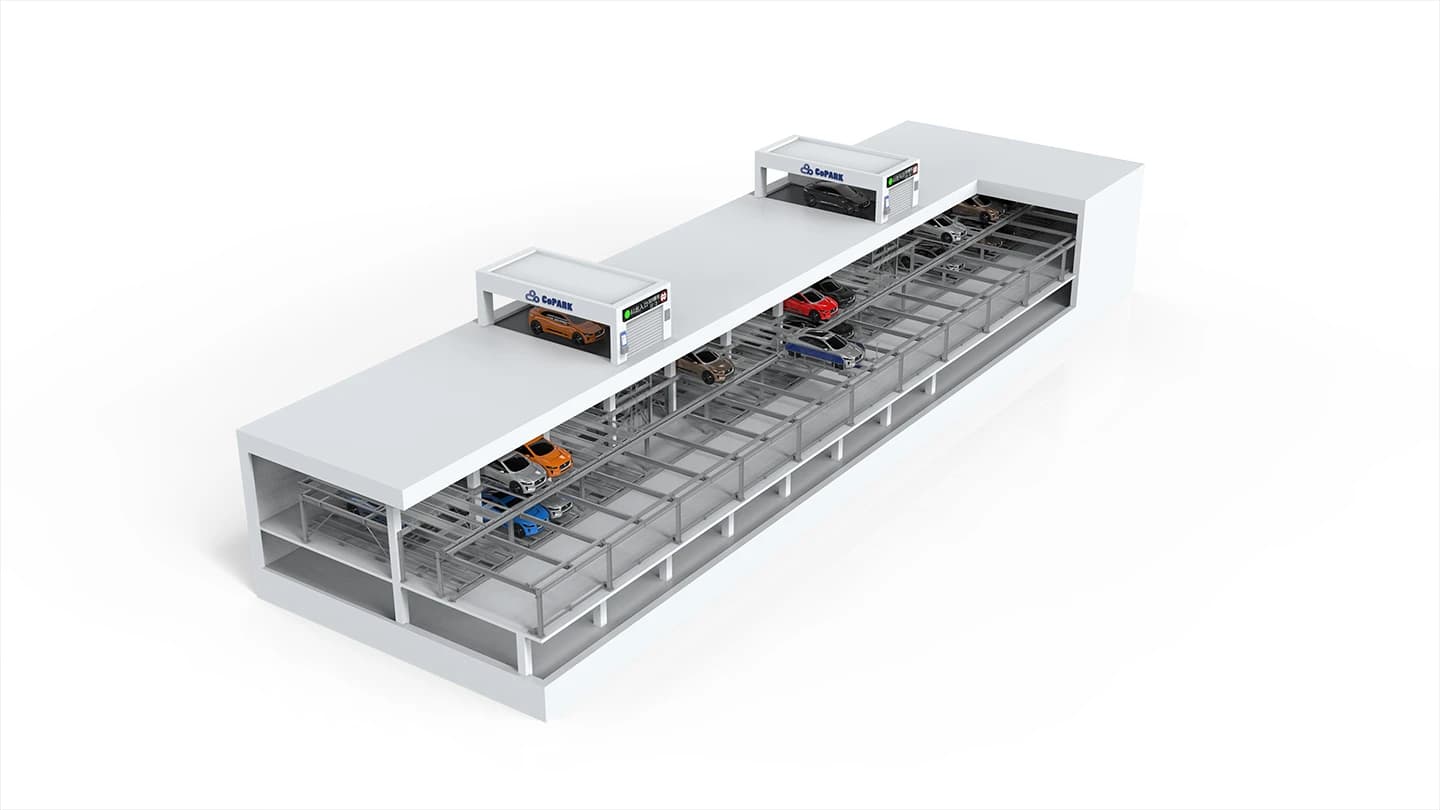 Shuttle Automated Parking Solutions from CoPARK