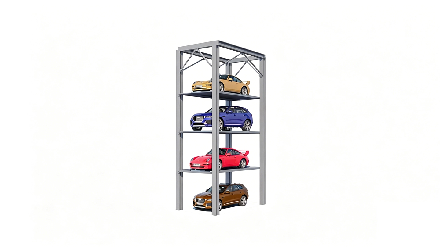 Regular Quad Stacker Parking from CoPARK